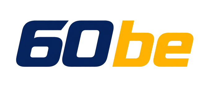 60 be লোগো
